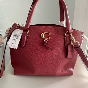 Brand new plush coach purse